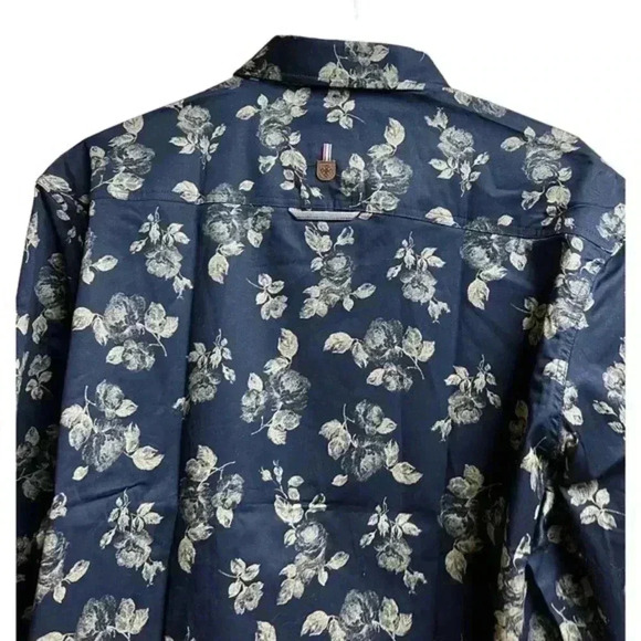 Voiz Homme Long Sleeve Basic Button Down Left Pocket Shirts for Men - Picture 6 of 11